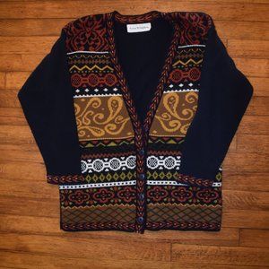 Vintage Norton McNaughton Sweater Cardigan